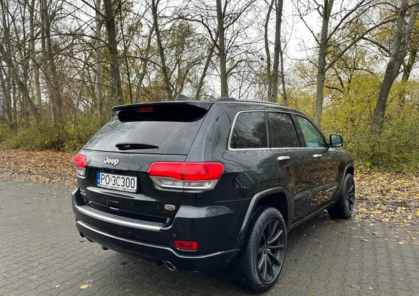 Jeep Grand Cherokee cena 105000 przebieg: 128000, rok produkcji 2013 z Poznań małe 121